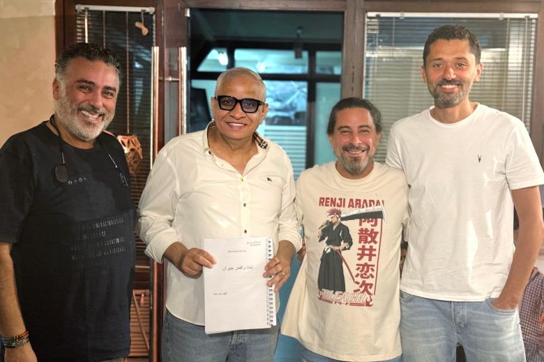 كواليس فيلم إحنا والقمر جيران