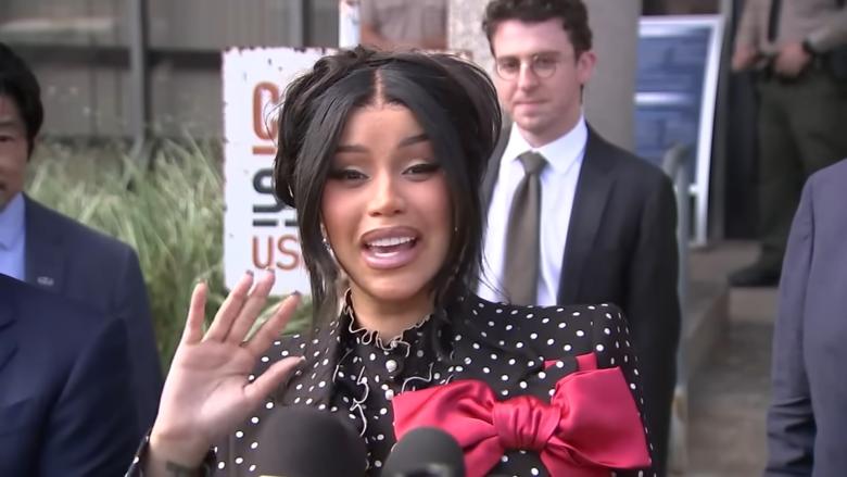 كاردي بي - Cardi B - بعد فوز القضية - مصدر من يوتيوب
