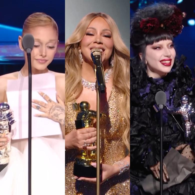 أريانا غراندي - ماريا كاري - ليدي غاغا - VMAs 2025