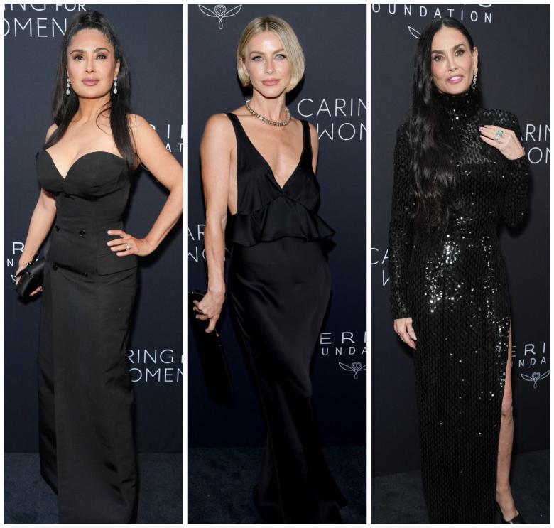 ديمي مور وسلمى حايك وغيرهن.. باطلالات لافتة في عشاء Kering Foundation 2025 