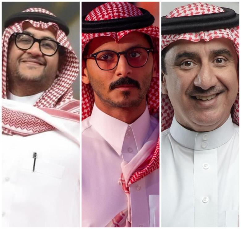 إبراهيم الخيرالله ومحمد الشهري وحسن عسيري - صورة معدلة إبراهيم الخيرالله ومحمد الشهري وحسن عسيري - صورة معدلة