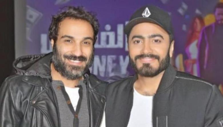 تامر حسني وأحمد فهمي 