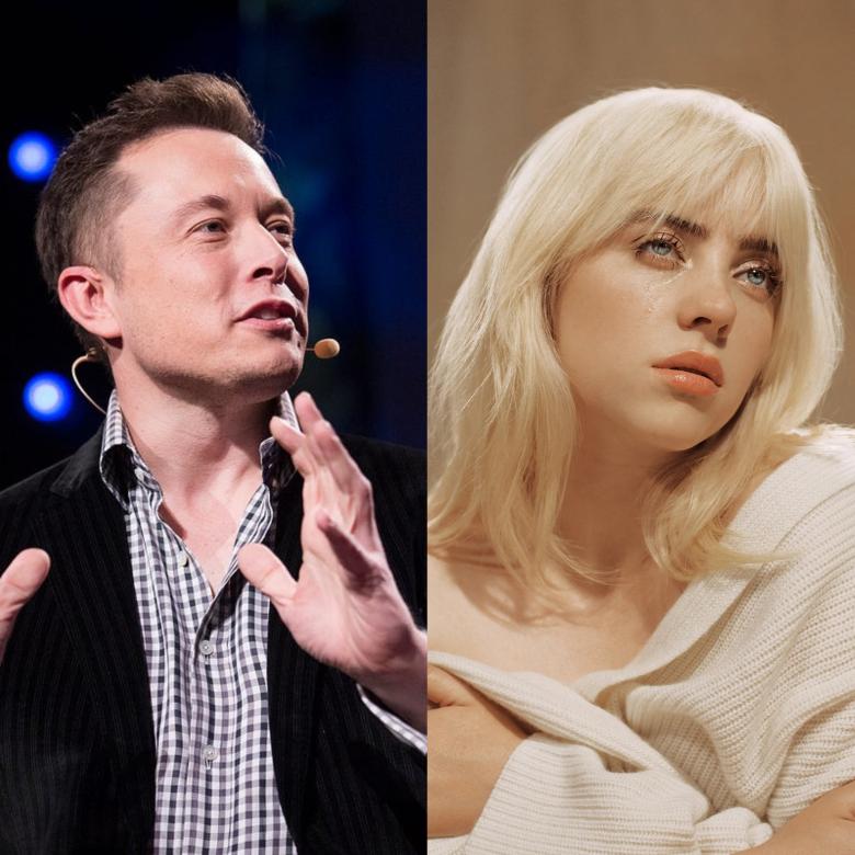 بيلي  إيليش - إيلون ماسك 