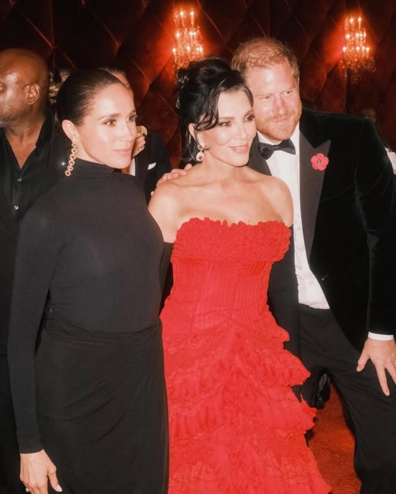 ميغان ماركل Meghan Markle – الأمير هاري Prince Harry – كريس جينر Kris Jenner
