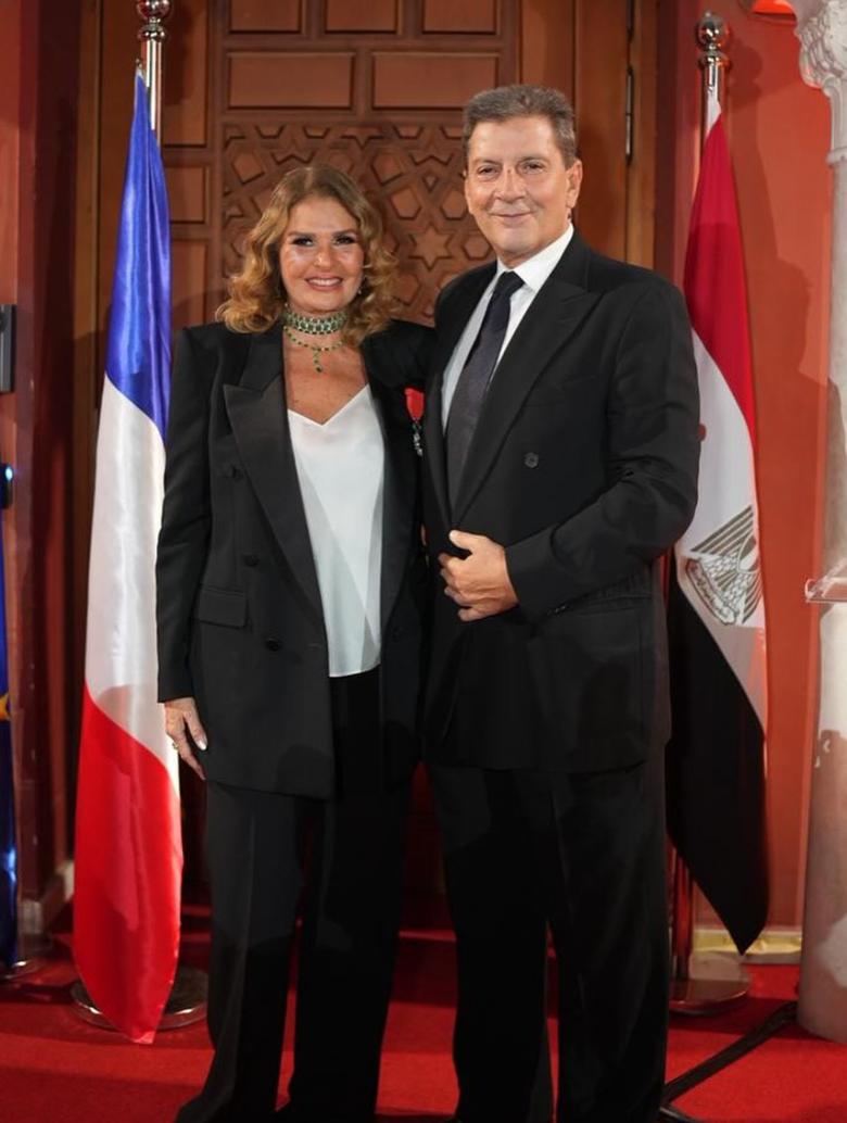 يسرا -  Chevalier de l’Ordre national de la Légion d’Honneur