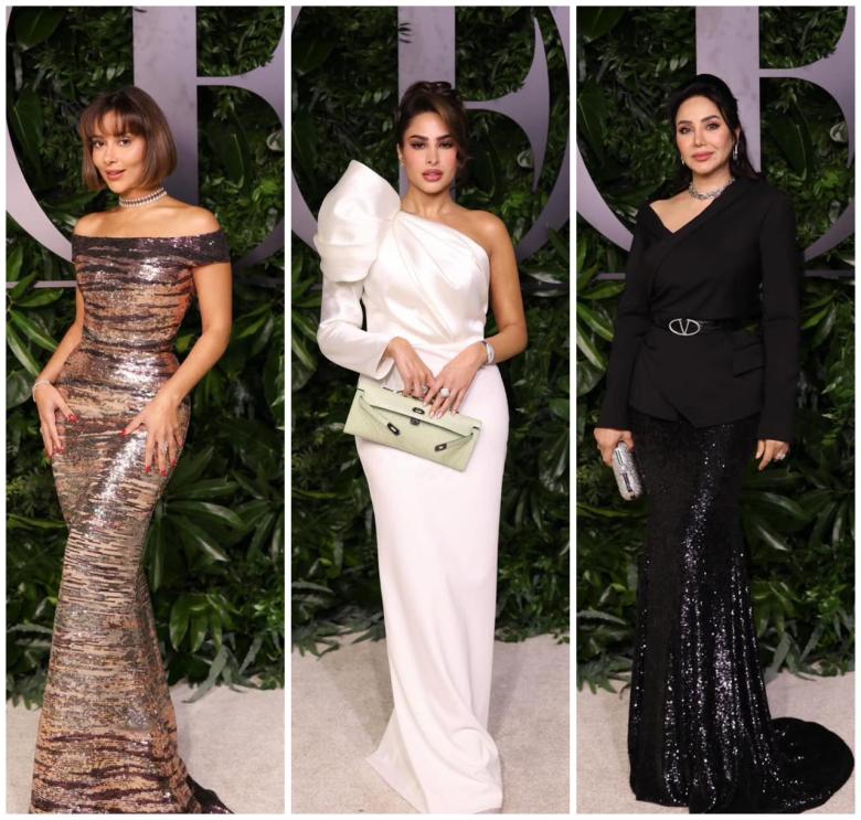 إطلالات النجمات والمؤثرات العربيات في حفل Oud Fashion Talks 