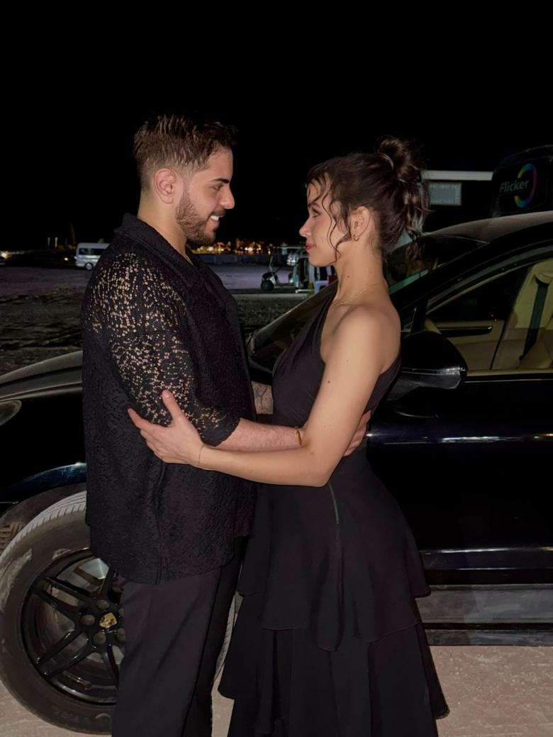 ياسين رشدي ونور عمرو دياب