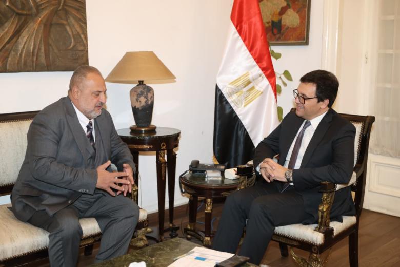 خالد الصاوي يلتقي بوزير الثقافة