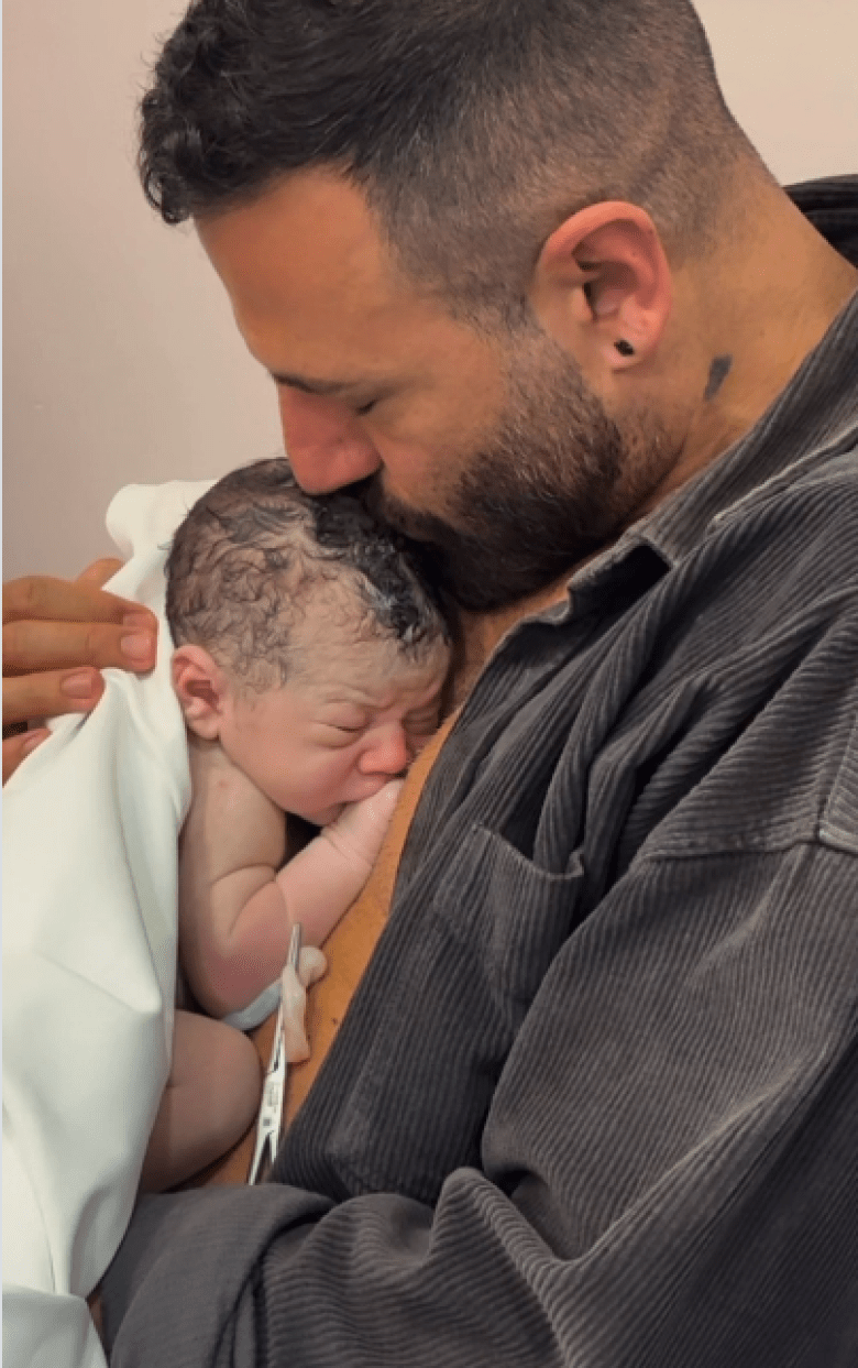 نيقولا معوض ومولوده الجديد