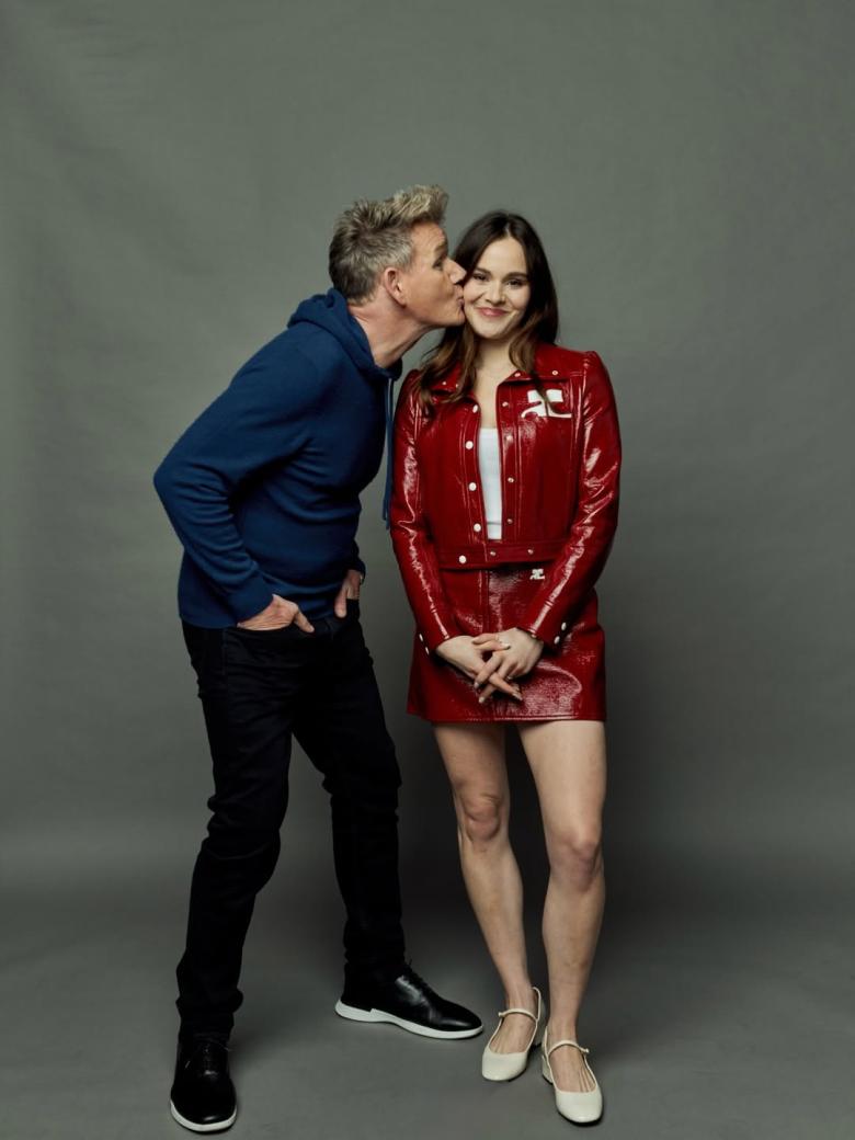 غوردون رامزي وابنته هولي