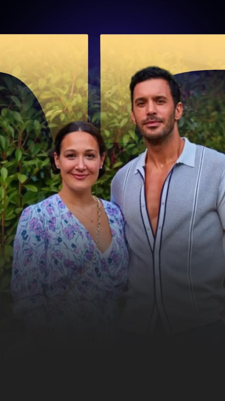 باريش أردوتش برفقة زوجته في قمة بريدج بأبوظبي - صورة معدلة