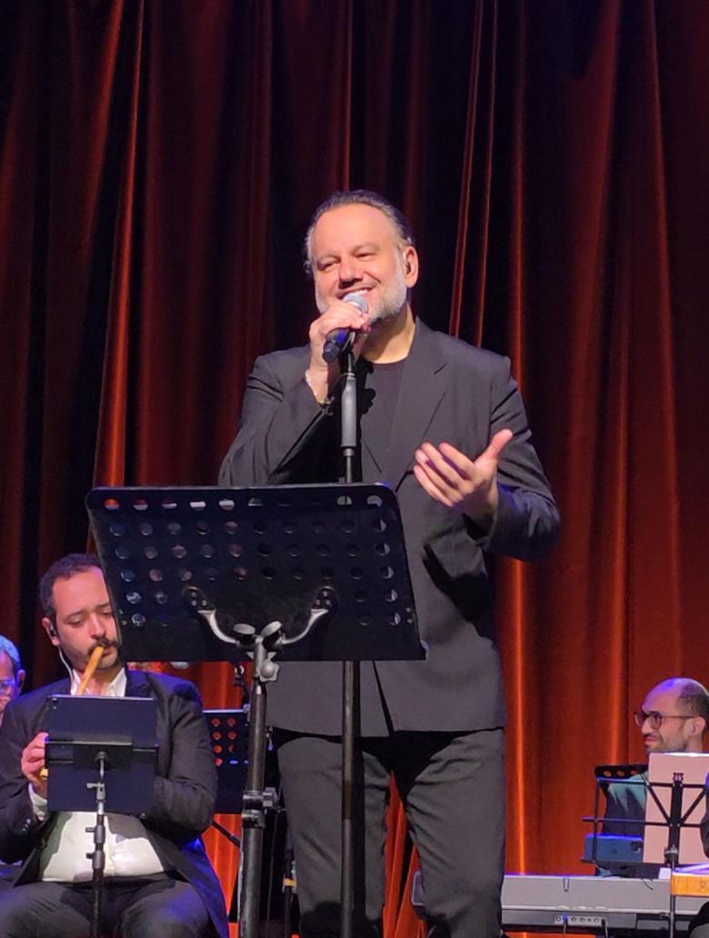 سليم عساف - صورة من حفله في باريس 