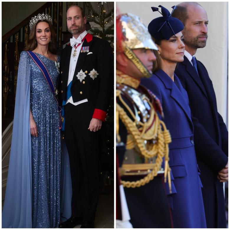 إطلالات كيت ميدلتون من بربري الى جيني بيكهام مع تفاصيل ملكية