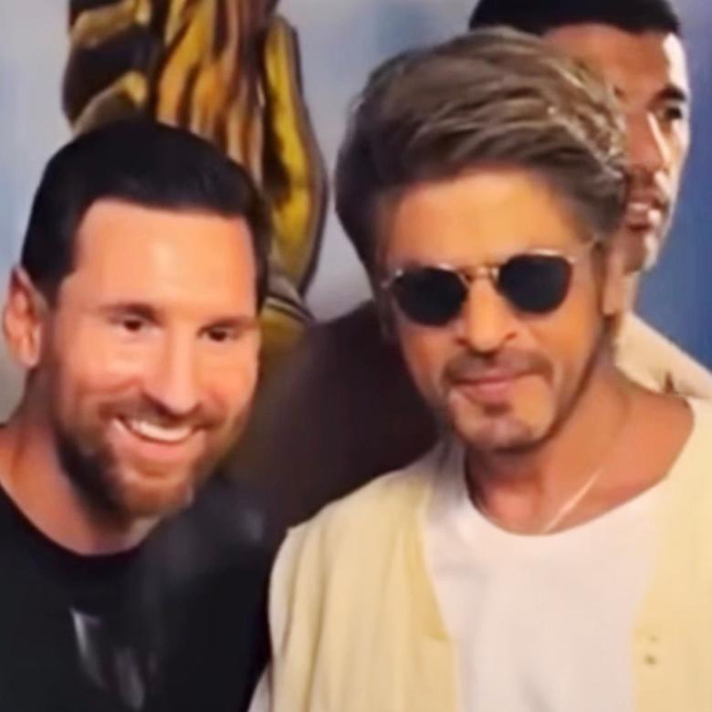 ميسي وشاروخان