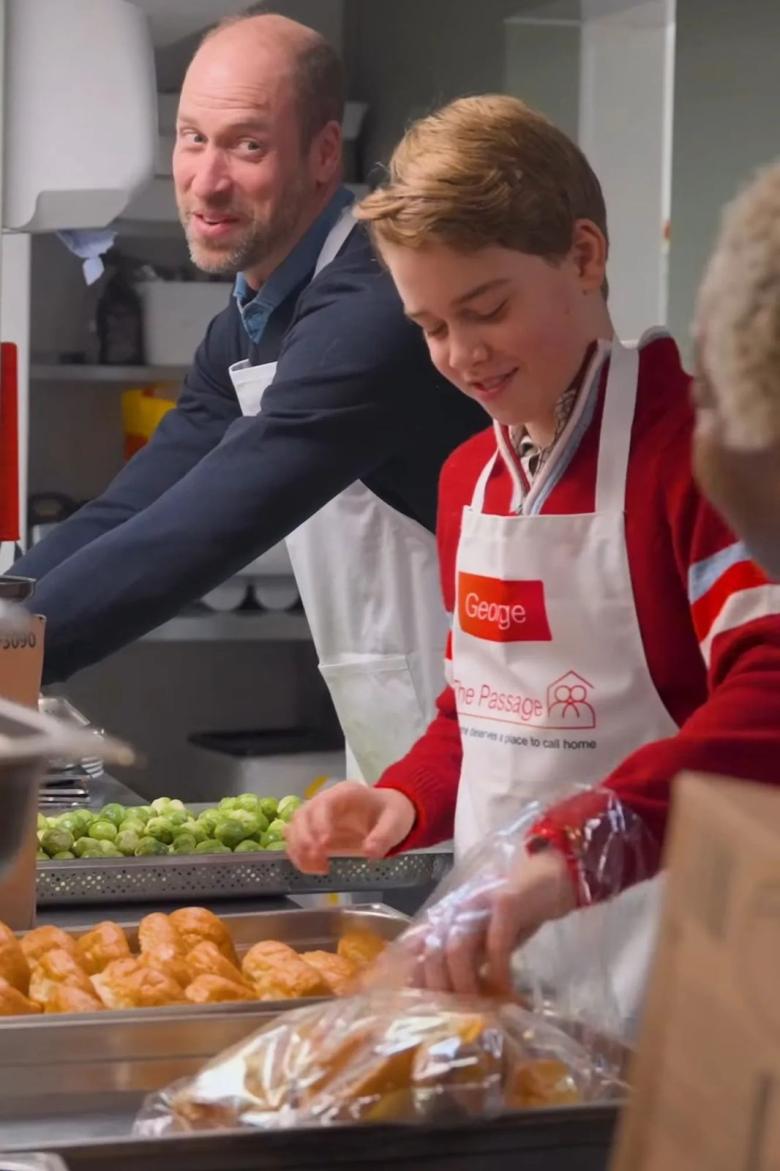 الأمير ويليام والأمير جورج - إنستغرام