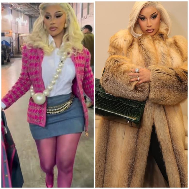 كاردي بي تنهي عام 2025 باطلالات من هيرميس وشانيل بتفاصيل لافتة