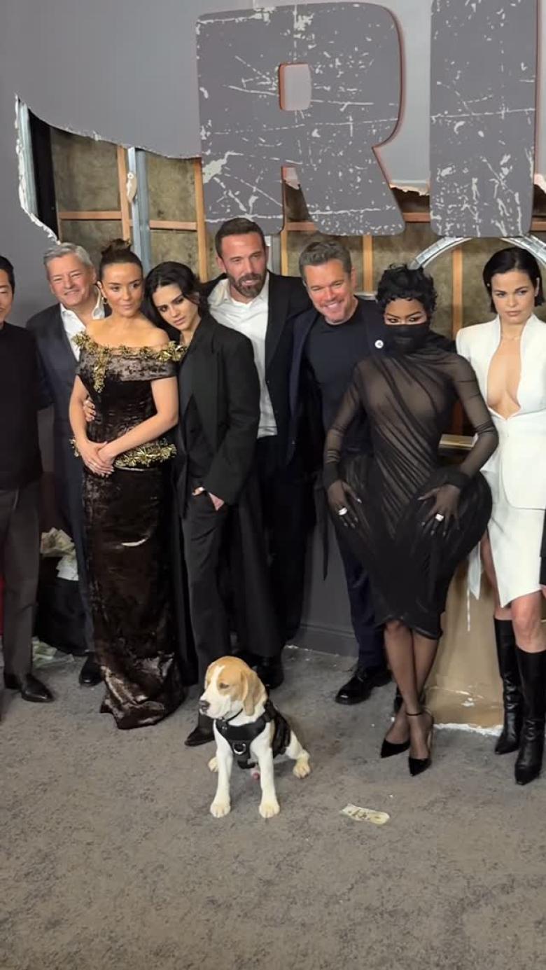 تيانا تايلور -بن أفليك - مات ديمون - عرض The Rip