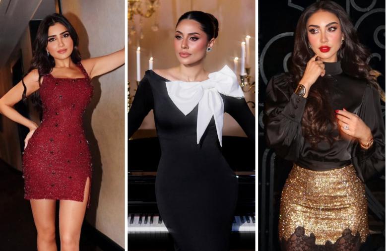 الممثلات العربيات باطلالات احتفالية لافتة في رأس السنة - الصور من انستغرام النجمات 