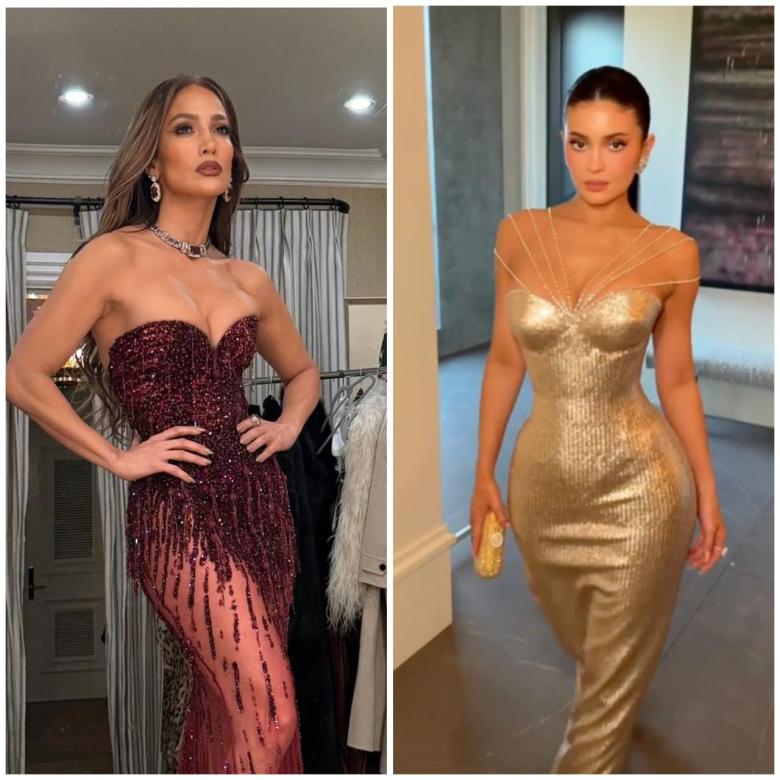 فساتين بتوقيع عربي على السجادة الحمراء لحفل الغولدن غلوب 