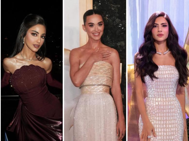 فساتين كوتور وعد العقيلي تزين إطلالات نجمات Joy Awards