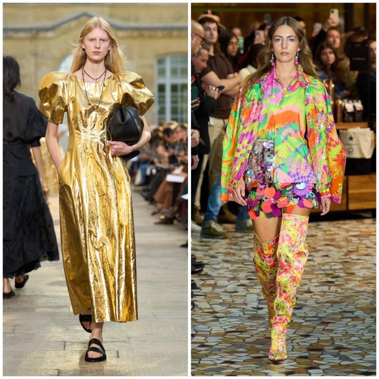 الميتاليك والنيون… لغة الجيل Z في الموضة