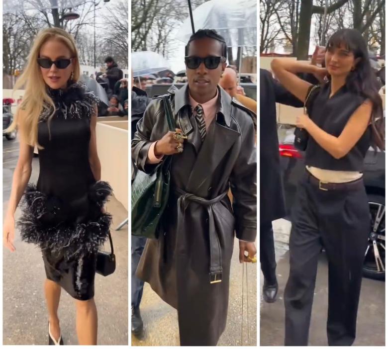 أزياء المشاهير في عرض شانيل للأزياء الراقية ربيع وصيف 2026