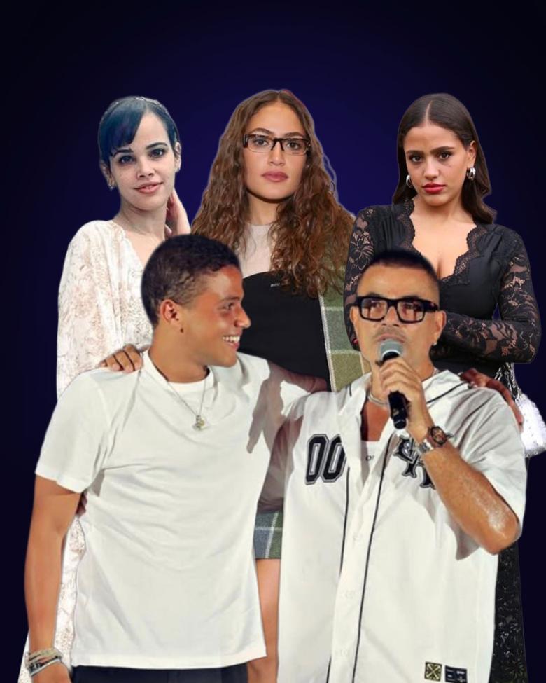 عمرو دياب جنى دياب نور دياب كنزي دياب عبدالله دياب