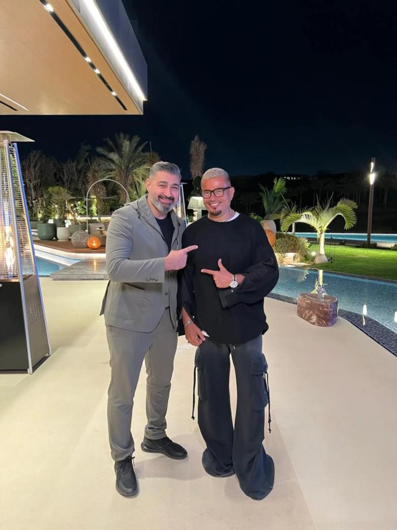 ياسر جلال مع عمرو دياب