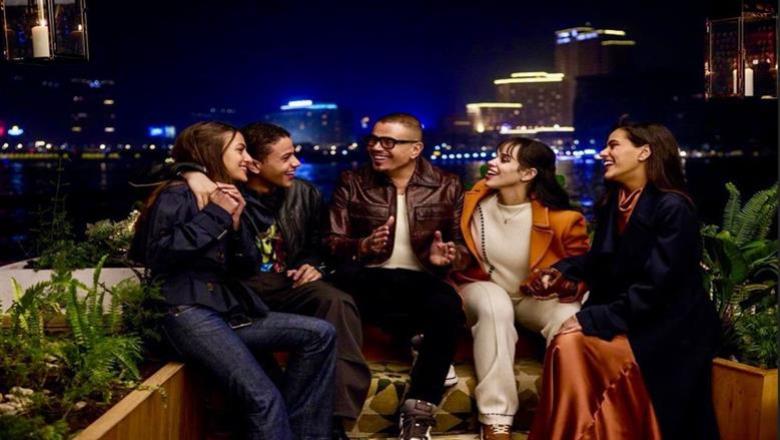 عمرو دياب باعلان رمضان 2026 مع أبنائه