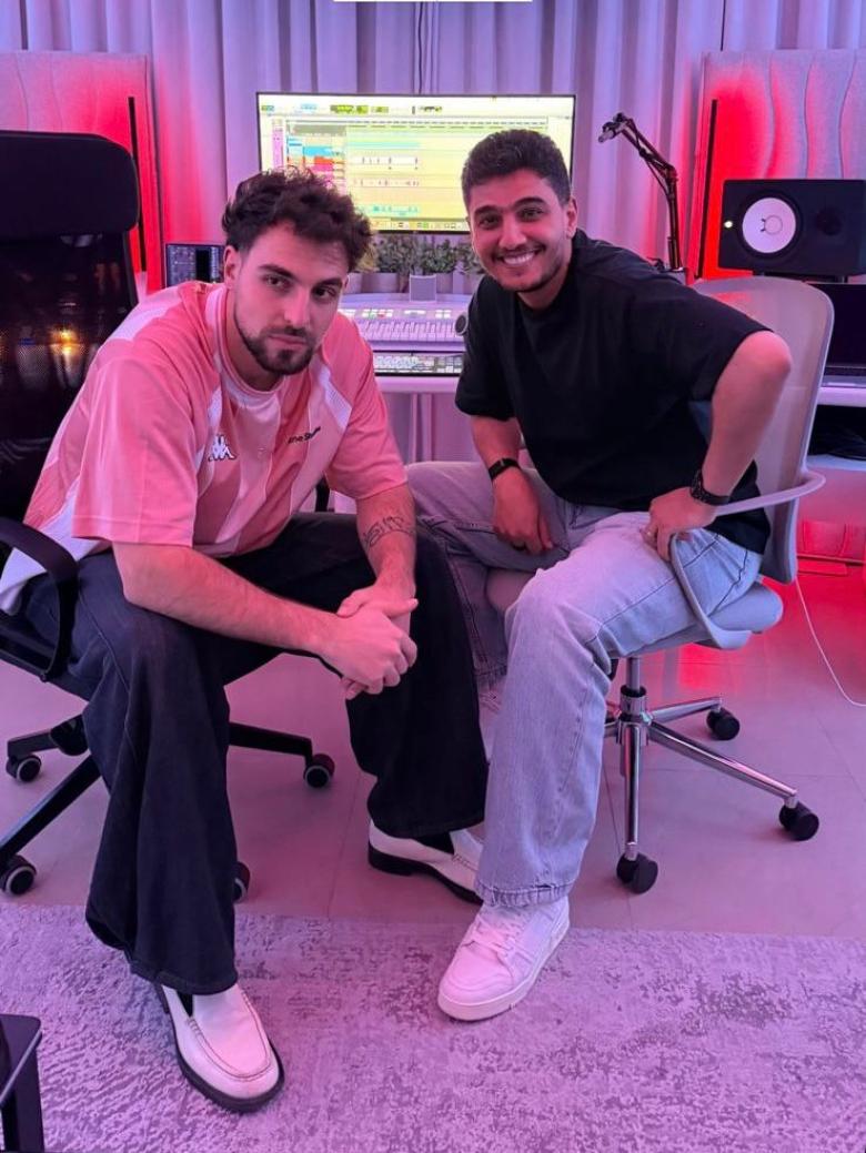 محمد عساف وسانت ليفانت- صورة من إنستاغرام