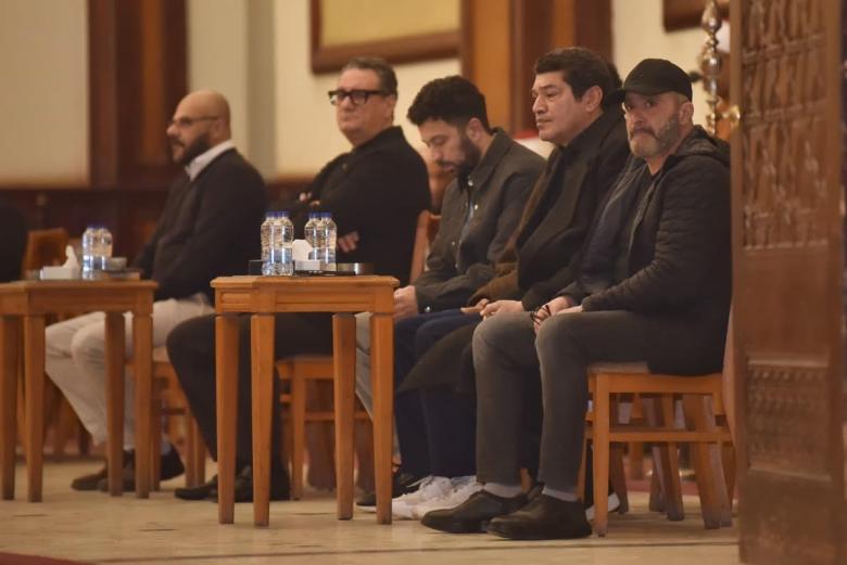 عزاء شقيق زينة