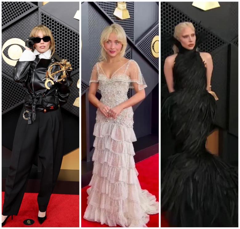 من سابرينا كاربنتر إلى ليدي غاغا: إطلالات غرامي 2026