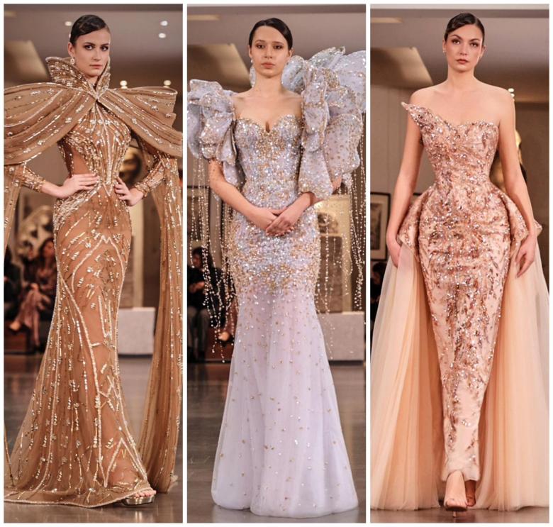 منال عجاج أول مصممة سورية تعرض مجموعة "إمرأة النور" في باريس