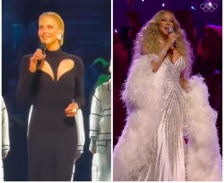 افتتاح أولمبياد 2026: أناقة ماريا كاري وشارليز ثيرون