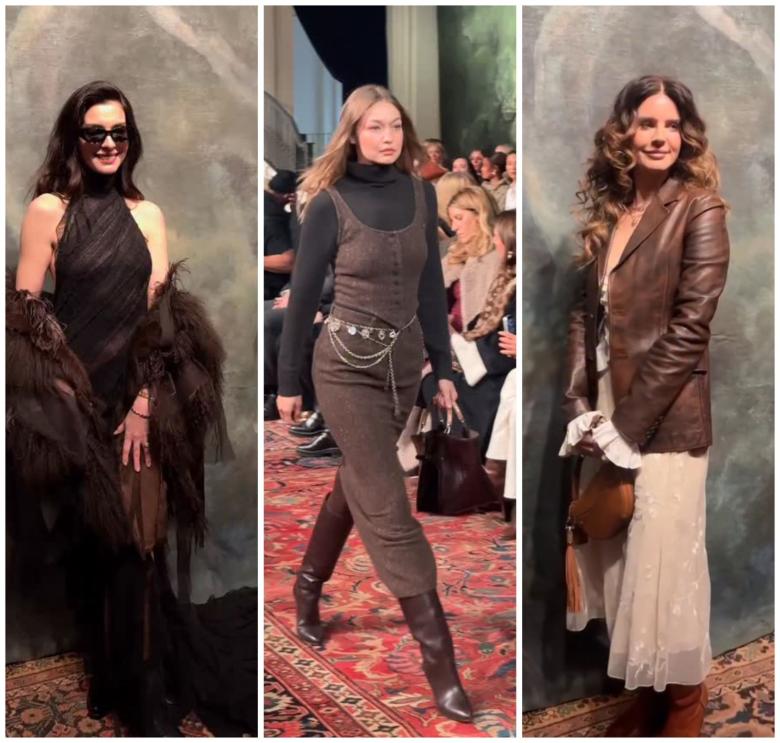 المشاهير في عرض رالف لورين خريف 2026…أناقة بروح المغامرة