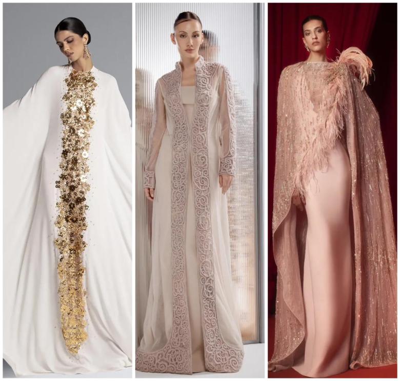 قفاطين نجا سعادة… أناقة متجددة تضيء ليالي رمضان