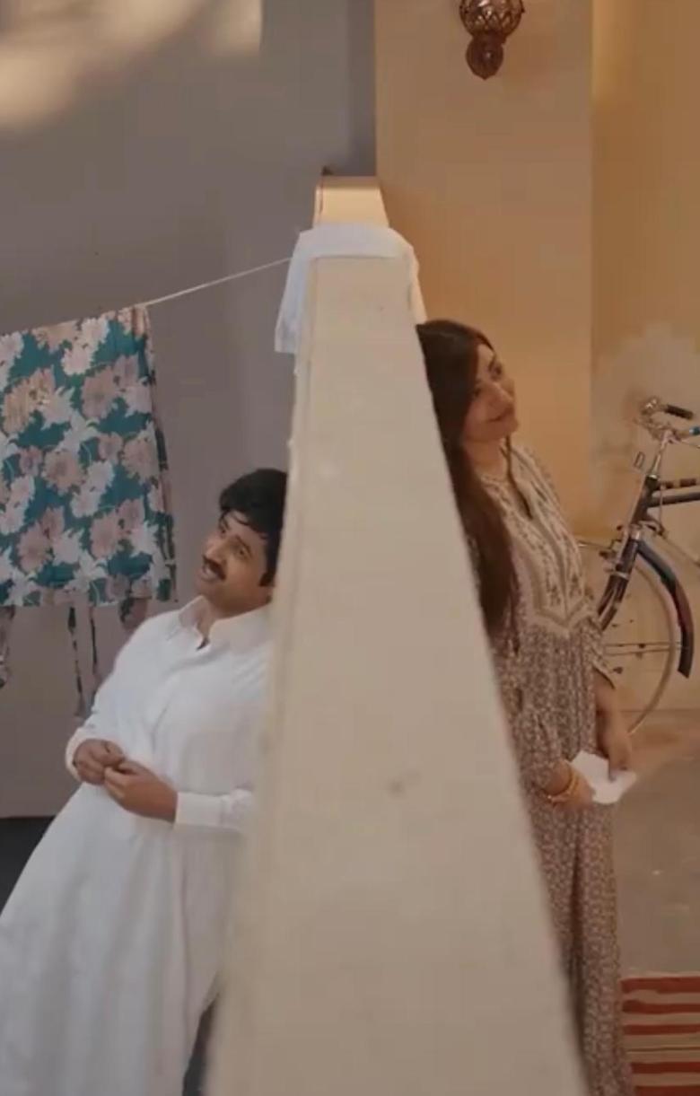 سعد وعواطف من مسلسل شارع الأعشى