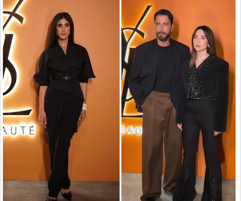 سحور إيف سان لوران الرمضاني يجمع المشاهير بلوكات لافتة 