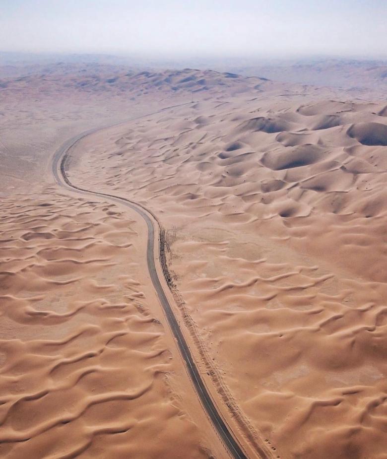 صحراء ليوا - صورة من إنستاغرام