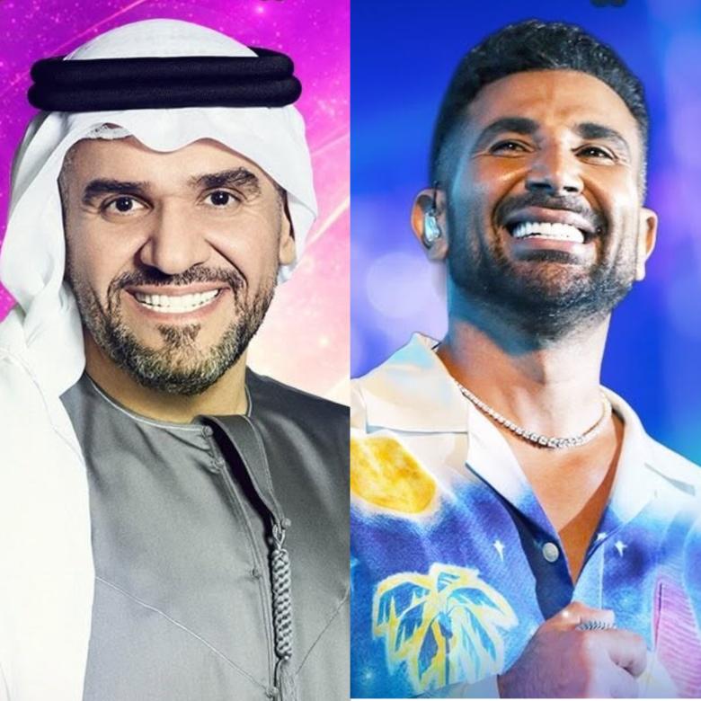 حسين الجسمي -  أحمد سعد