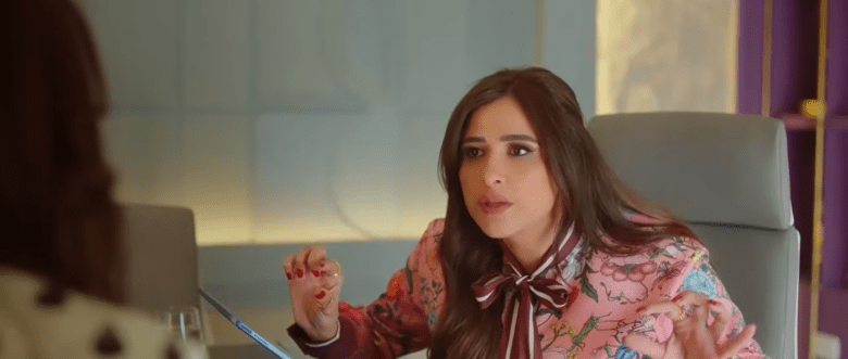 مشهد من مسلسل وننسى اللي كان