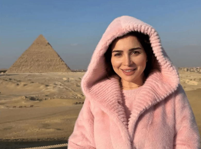 مي عز الدين من انستقرام