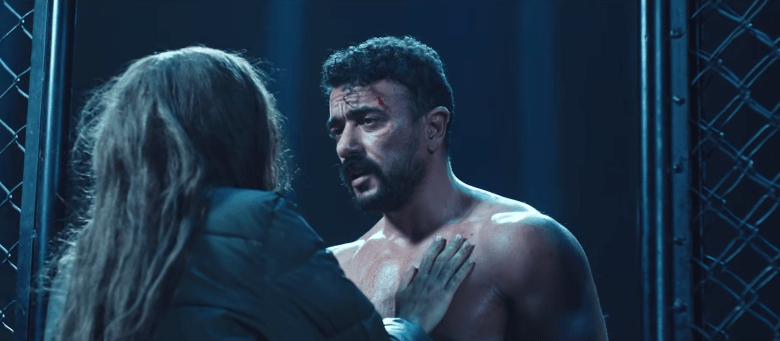 مشهد من مسلسل علي كلاي