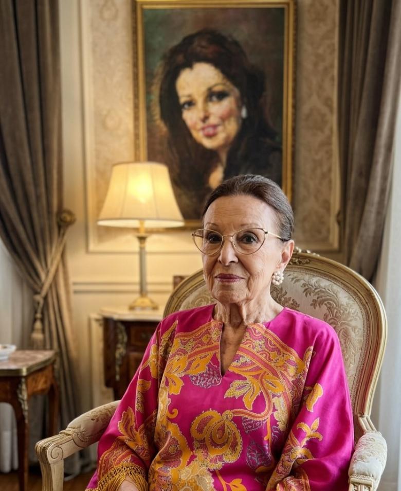 نجاة الصغيرة - صورة من انستقرام