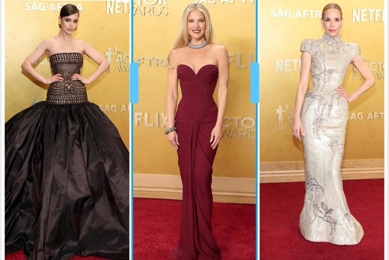 إطلالات لافتة بتوقيع مصممين عرب في حفل Annual Actor Awards - الصور من انستغرام المصممين