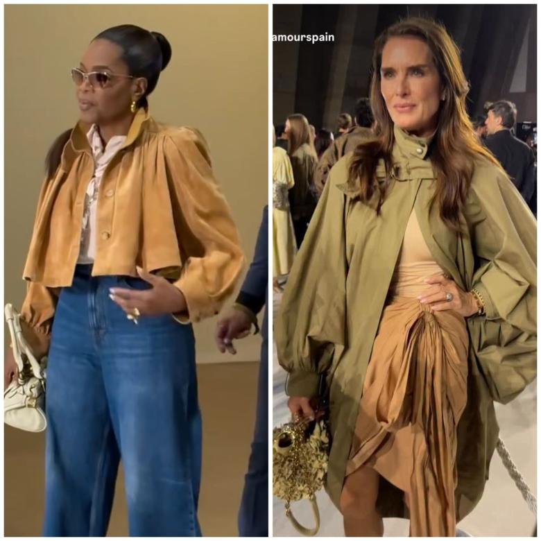 النجمات يتألقن بتصاميم كلوي في أسبوع الموضة في باريس