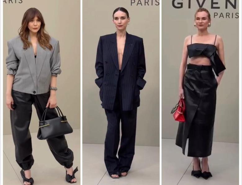 إطلالات النجمات في عرض جيفنشي لخريف 2026 في باريس