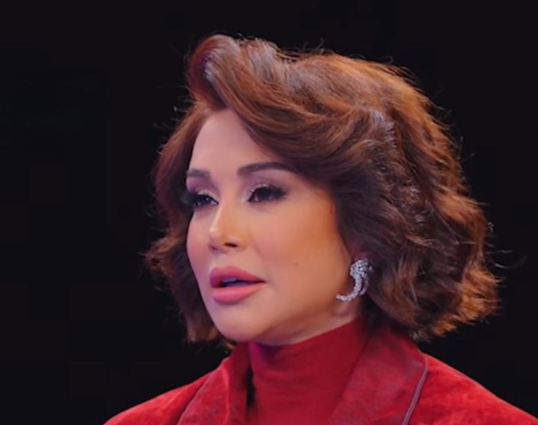 كاريس بشار في برنامج السلم والثعبان