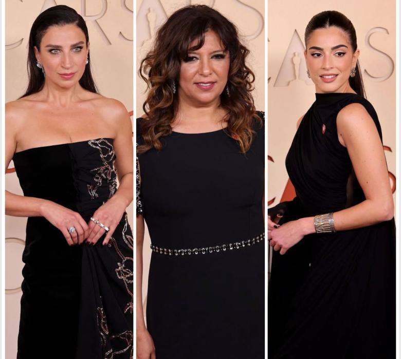 كوثر بن هنية و سجى كيلاني و كارلا خوري - صورة من ashotmagazine 