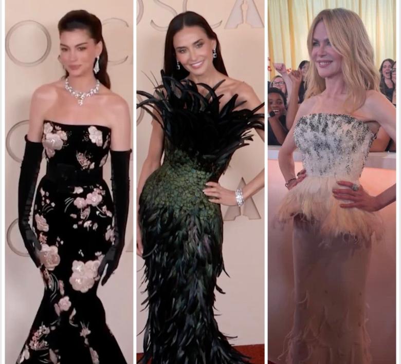 إطلالات النجوم في حفل الأوسكار 2026 بتوقيع ماركات عالمية 